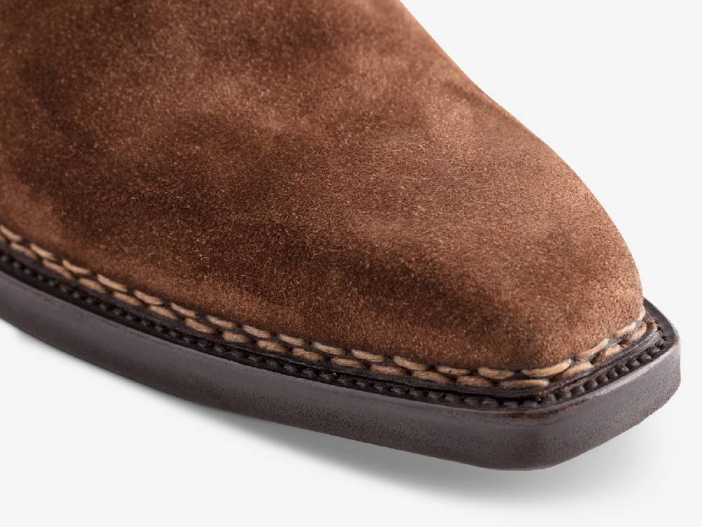 Paolo Sartori Art. 175B Oxford in in pelle scamosciata Marrone Outlet