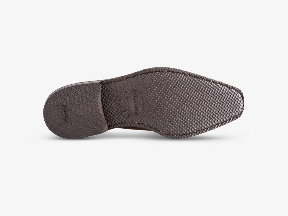 Paolo Sartori Art. 175B Oxford in in pelle scamosciata Marrone Outlet