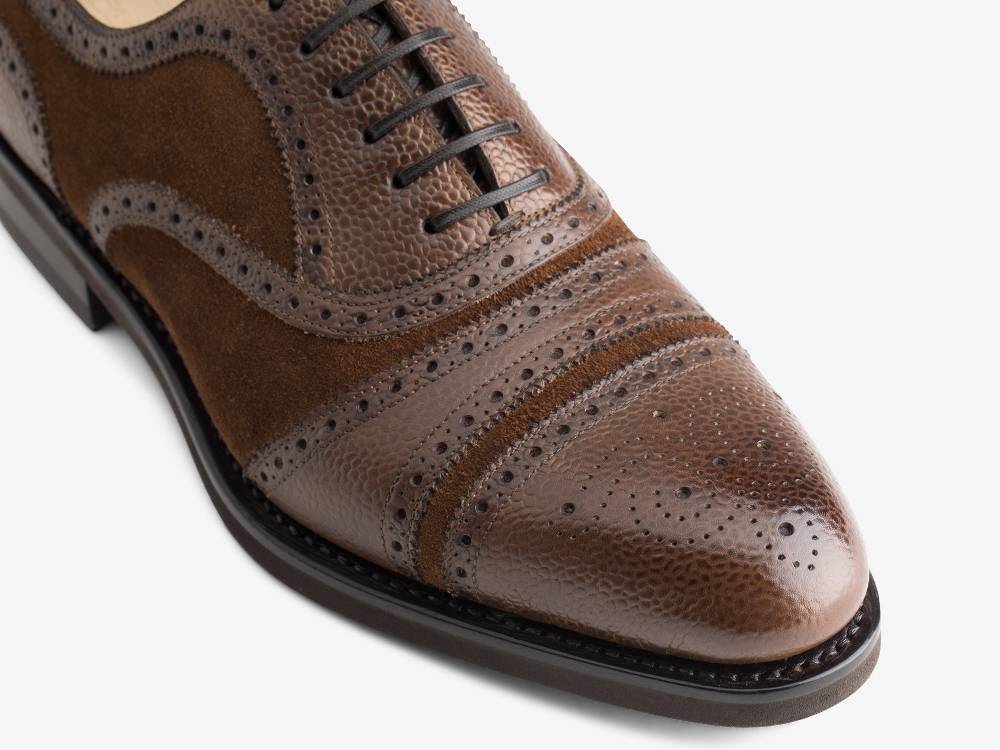 Paolo Sartori Art.626 Oxford in Camoscio Marrone Vendita Economica