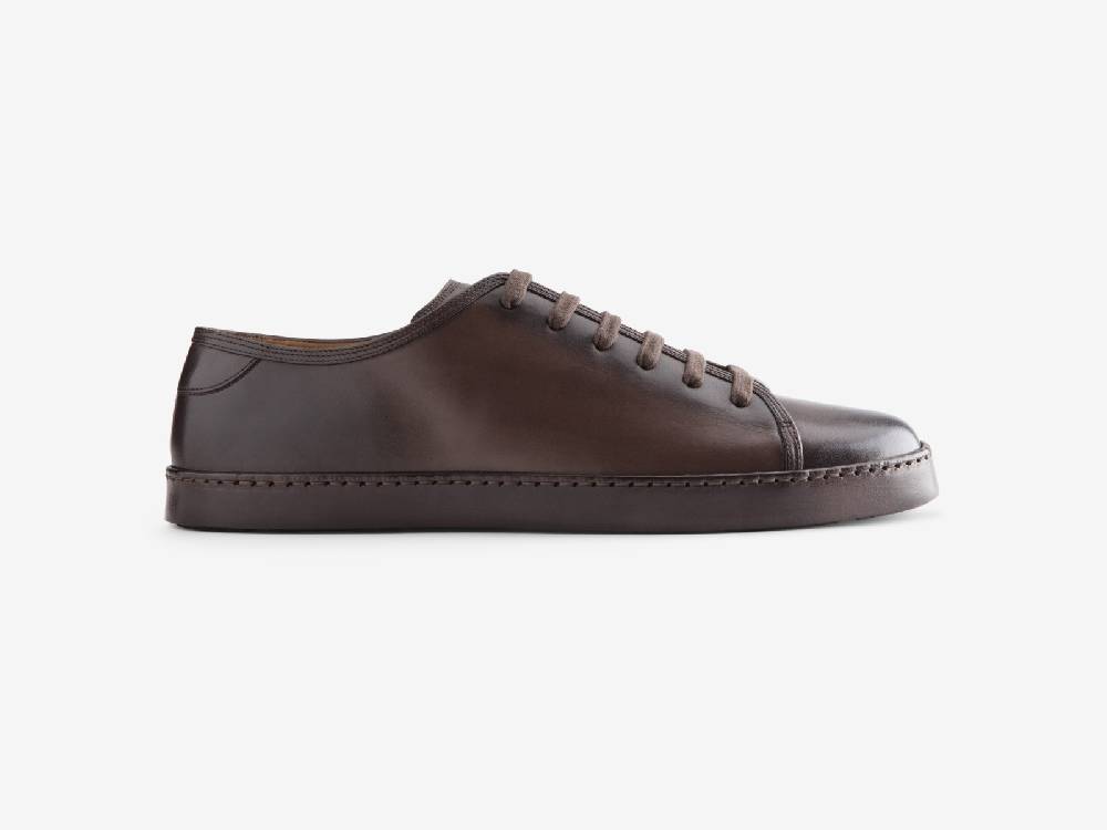 Paolo Sartori Art.Tenny1 Sneakers In Vitello Anticato Vietri