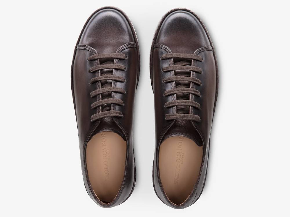 Paolo Sartori Art.Tenny1 Sneakers In Vitello Anticato Vietri 2025