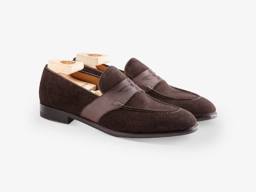 Paolo Sartori Art. 726 Loafer in Suede Cotto Consegna Veloce