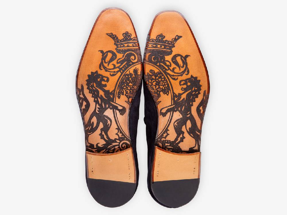 Paolo Sartori Art. 638 Mocassino in Camoscio Marrone scuro Fino Al -60%