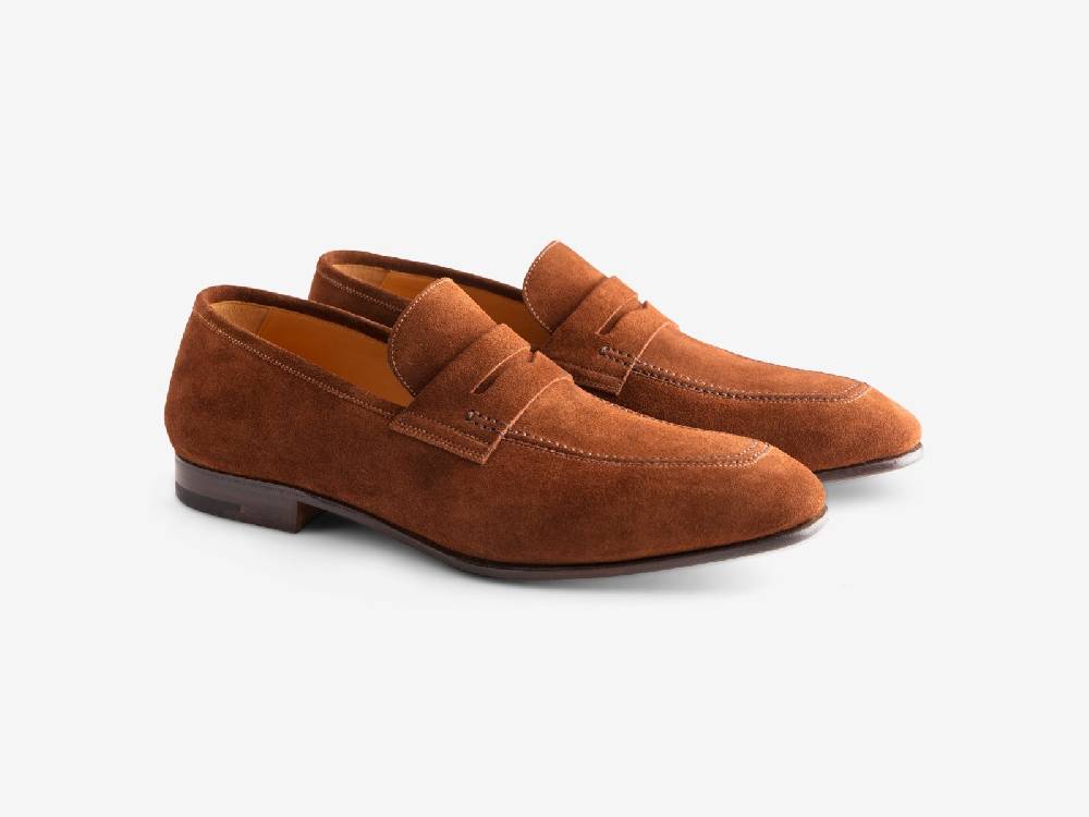 Paolo Sartori Art. 638 Mocassino in Camoscio Snuff Shopping Online