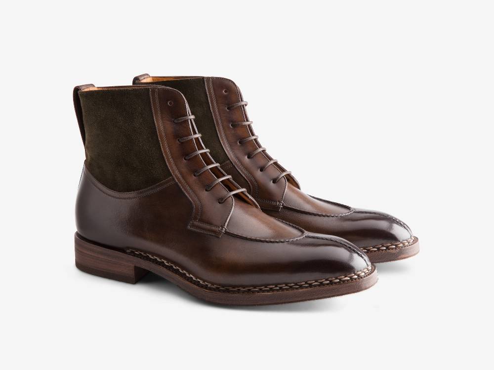 Paolo Sartori Art. 696 Stivaletto in pelle Anticata Bosco 2025