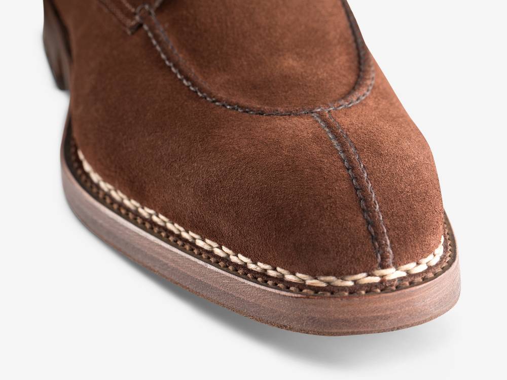 Paolo Sartori Art. 708 Boots in Camoscio Marrone 50% di sconto con spedizione gratuita