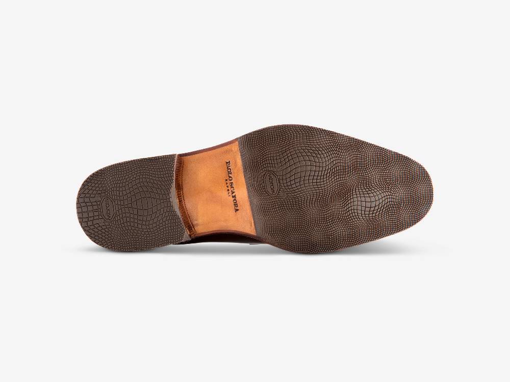 Paolo Sartori Art. 708 Boots in Camoscio Marrone 50% di sconto con spedizione gratuita