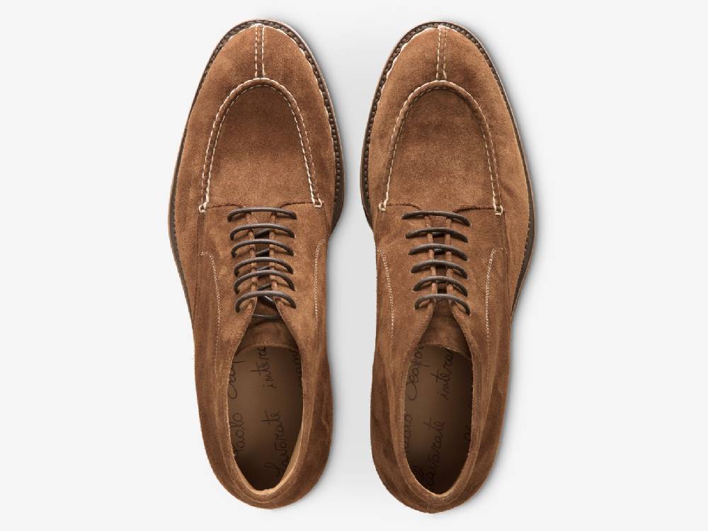Paolo Sartori Art.667 Oxford in Camoscio Snuff 2025