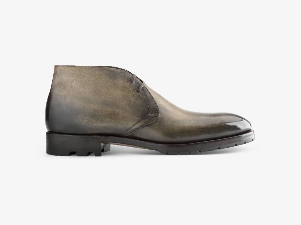 Paolo Sartori Art. 512 Desert Boot in Pelle Anticata Verdegris Vendita