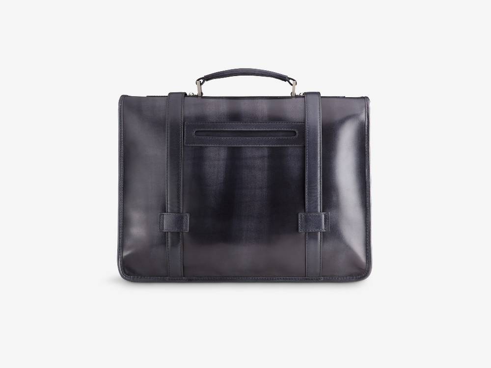 Paolo Sartori Briefcase Briefcase in pelle Anticata Furore Spedizione Gratuita