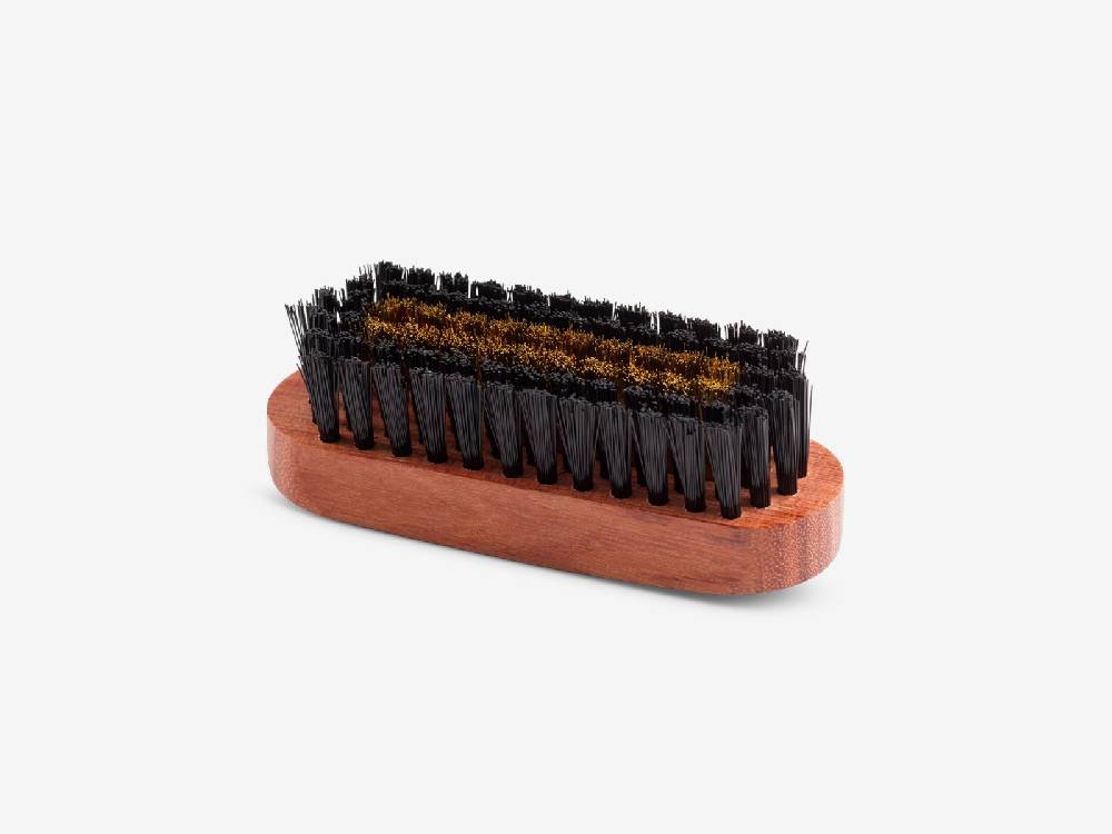 Paolo Sartori Polish Brush Spazzola in Ottone Nubuck Consegna Veloce