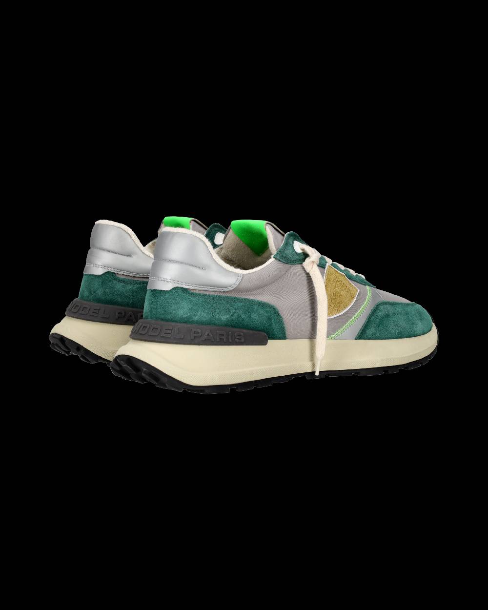 Philippe Model Sneaker bassa Antibes uomo - verde e grigio Negozio