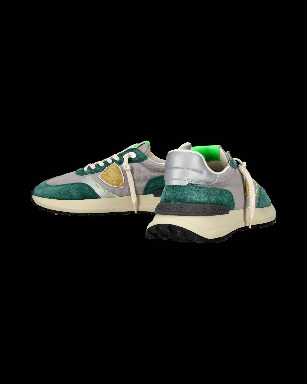 Philippe Model Sneaker bassa Antibes uomo - verde e grigio Negozio