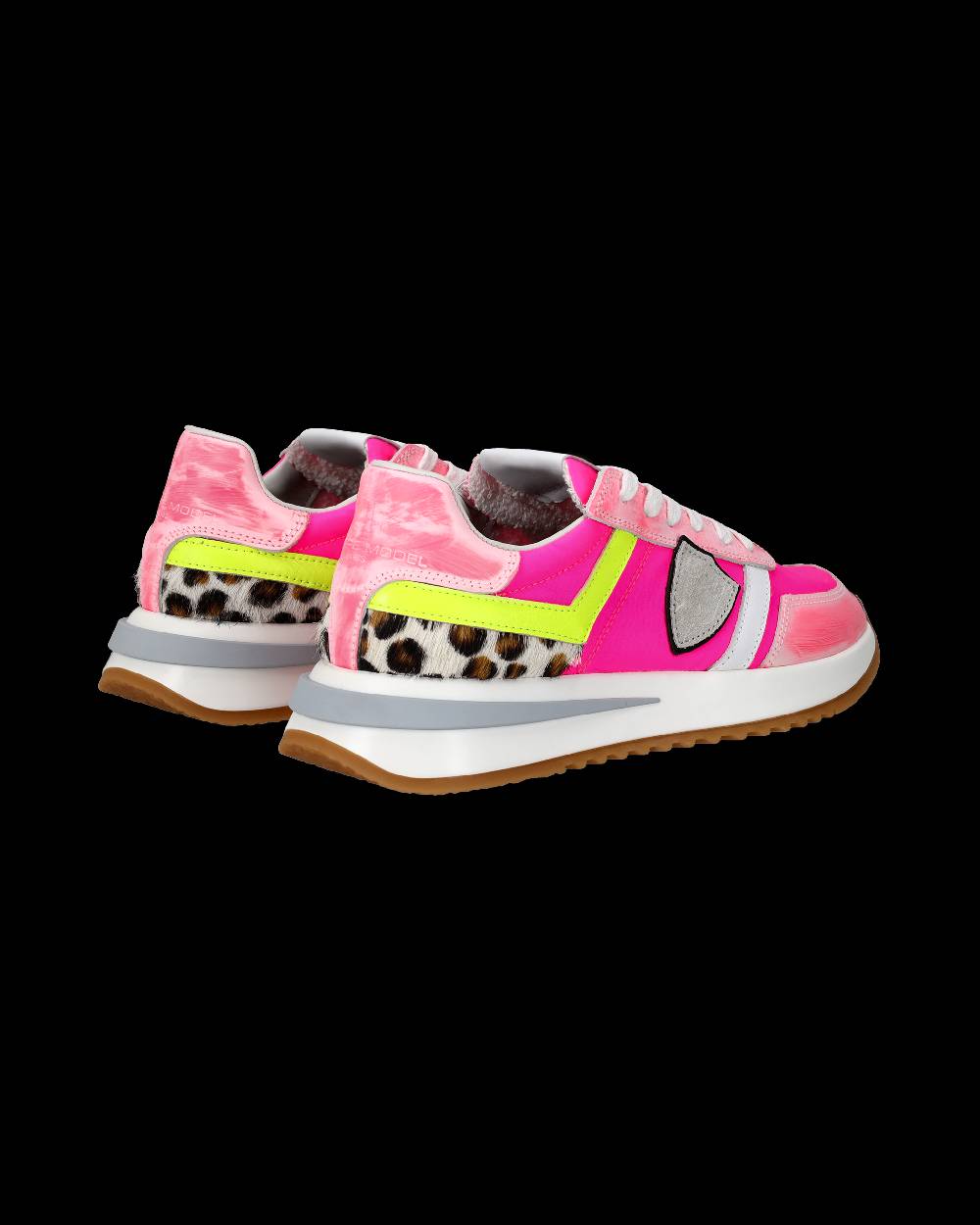 Philippe Model Sneakers Tropez 2.1 da Donna Fucsia in Tessuto Tecnico In Saldo