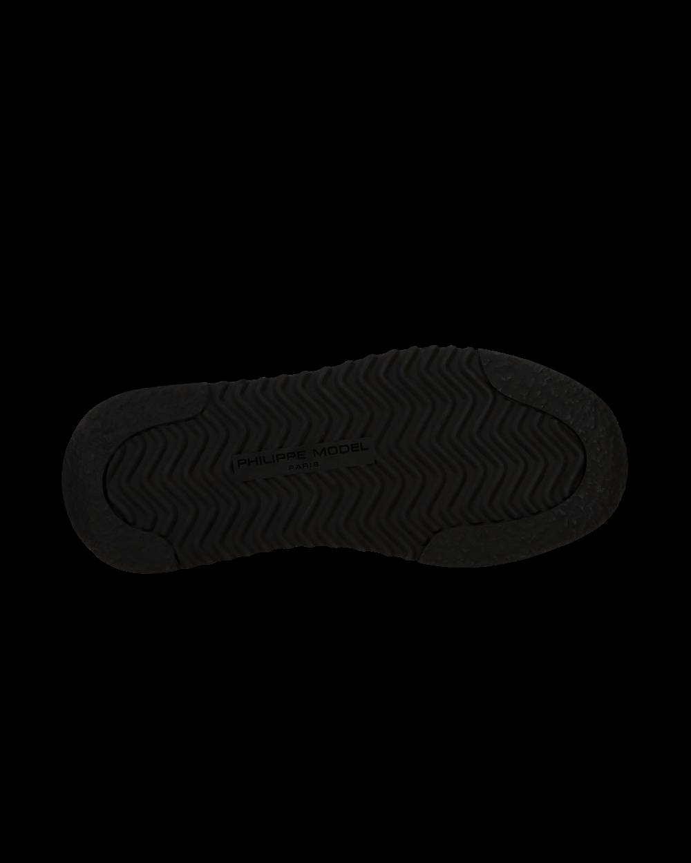 Philippe Model Sneaker casual Tropez 2.1 da uomo in nylon e pelle - Arancione e bianco Nuova