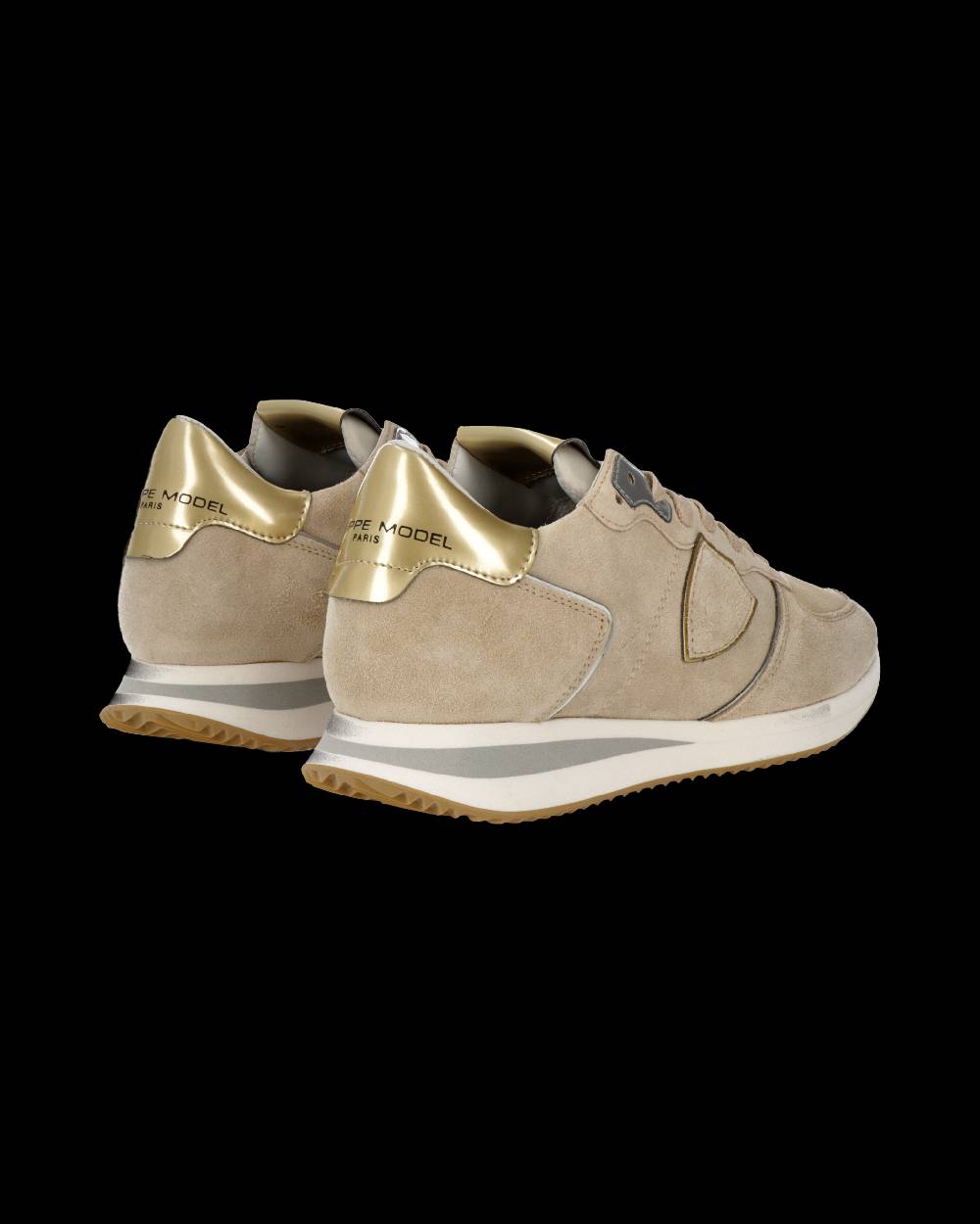 Philippe Model Sneaker bassa Trpx donna - beige e oro 2025