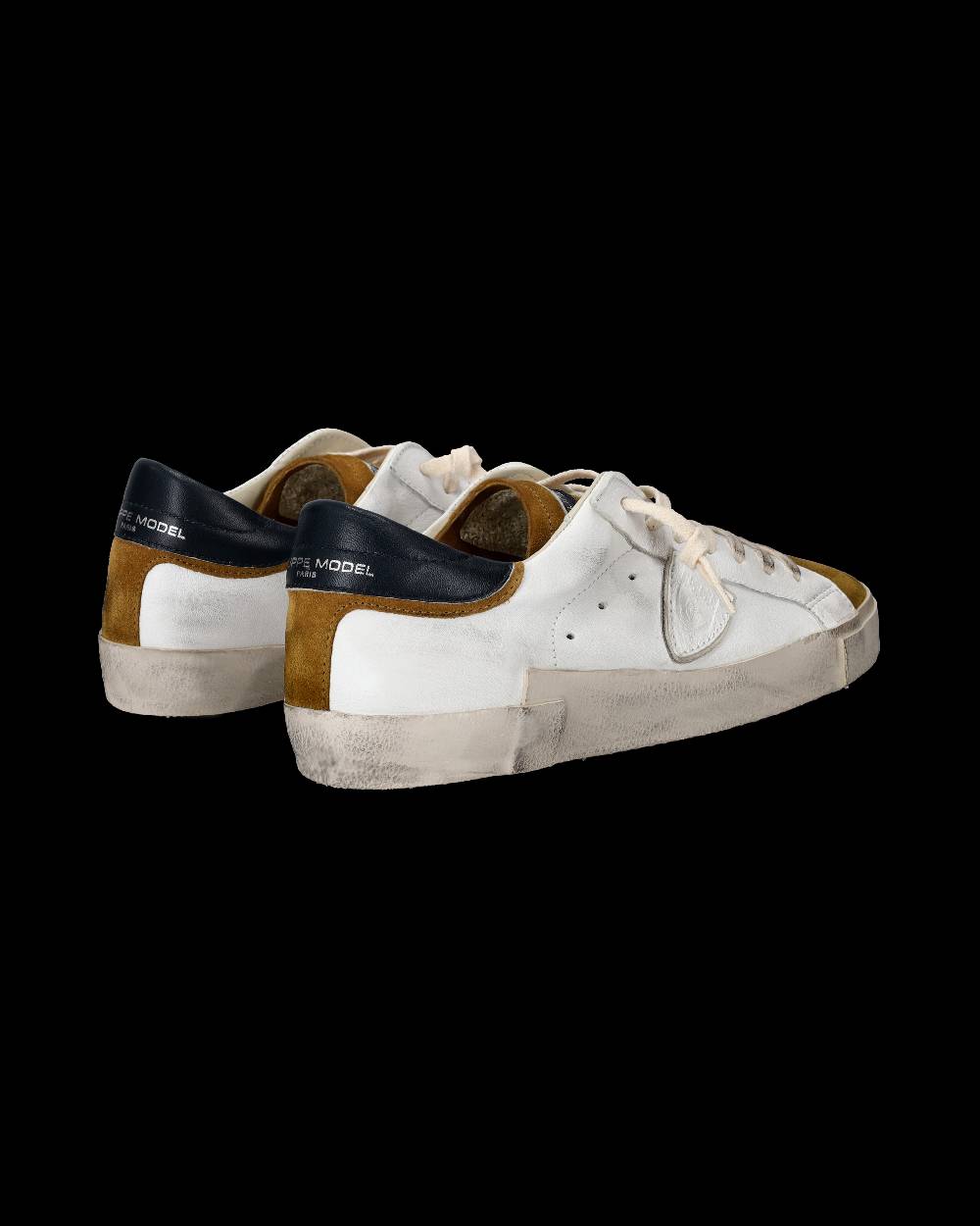 Philippe Model Sneaker basse Paris uomo - bianco e senape 2025