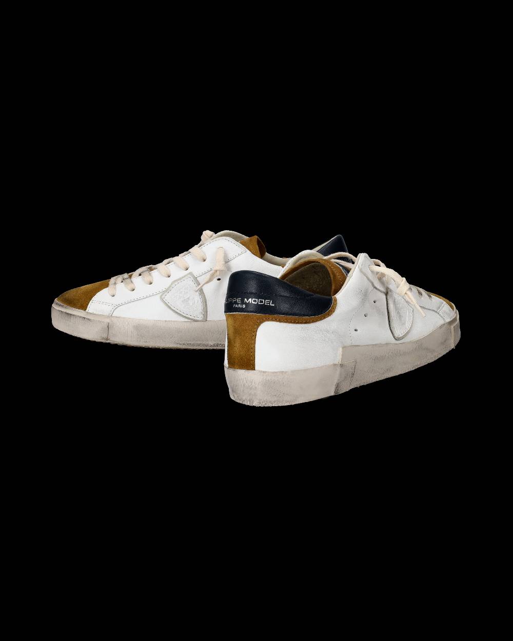 Philippe Model Sneaker basse Paris uomo - bianco e senape 2025