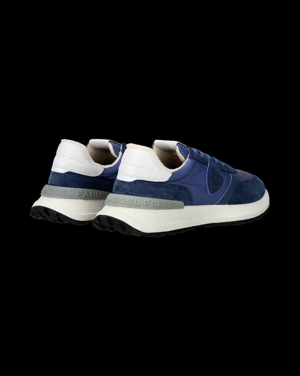 Philippe Model Sneaker sportive Antibes da uomo in nylon e pelle - Blu Qualità