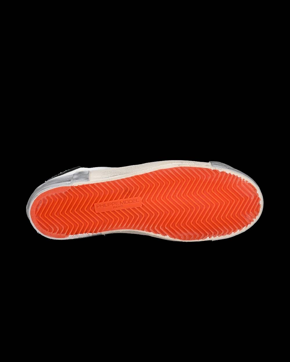 Philippe Model Sneaker basse Prsx uomo - bianco e azzurro Spedizione Gratuita