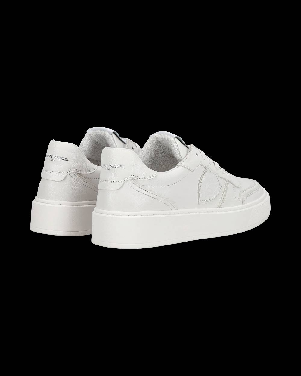 Philippe Model Sneakers basse Nice da Ragazzi in pelle, Bianco Qualità Garantita