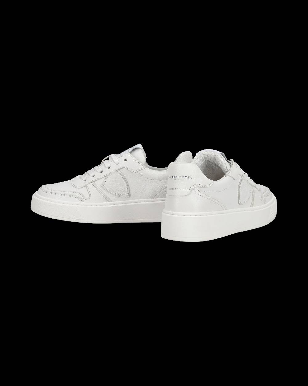 Philippe Model Sneakers basse Nice da Ragazzi in pelle, Bianco Qualità Garantita