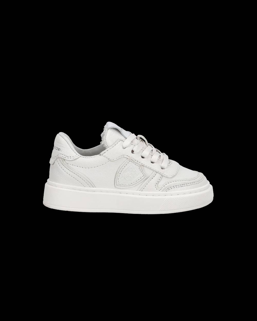 Philippe Model Sneakers basse Nice da Bambini in pelle, Bianco Negozi Online