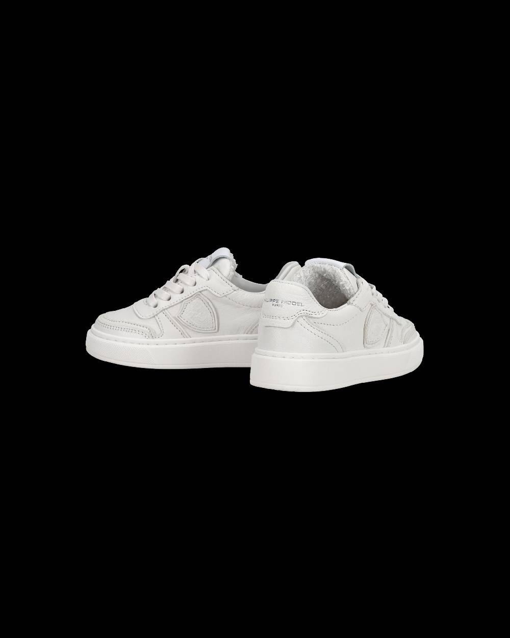 Philippe Model Sneakers basse Nice da Bambini in pelle, Bianco Negozi Online