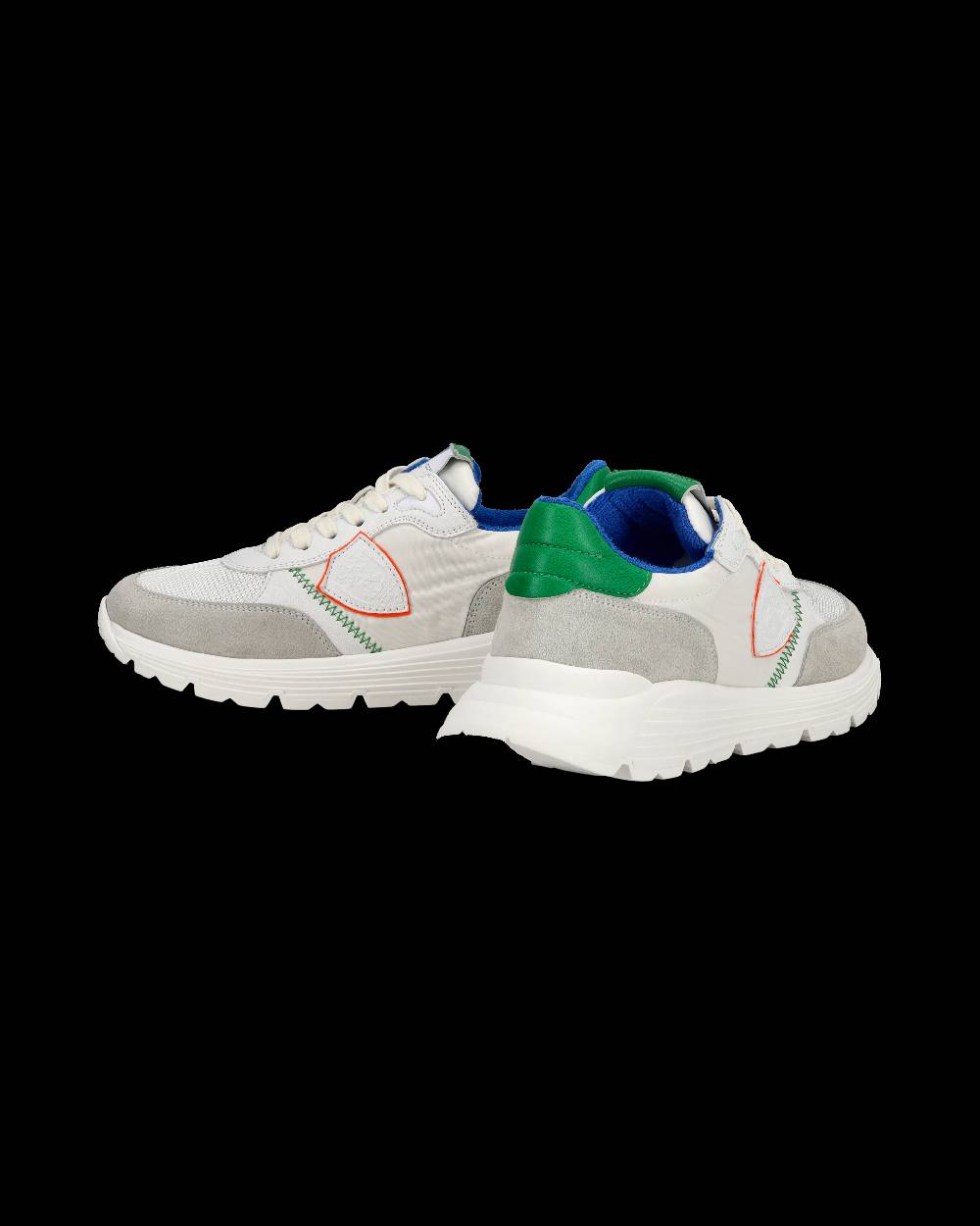 Philippe Model Sneakers Antibes Bianche e Fucsia da Ragazzi in Tessuto Tecnico Promozione Limitata