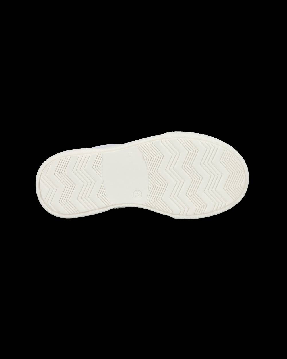 Philippe Model Sneakers Temple basse da Bambino in pelle, Bianco Azzurro Prezzo Ridotto