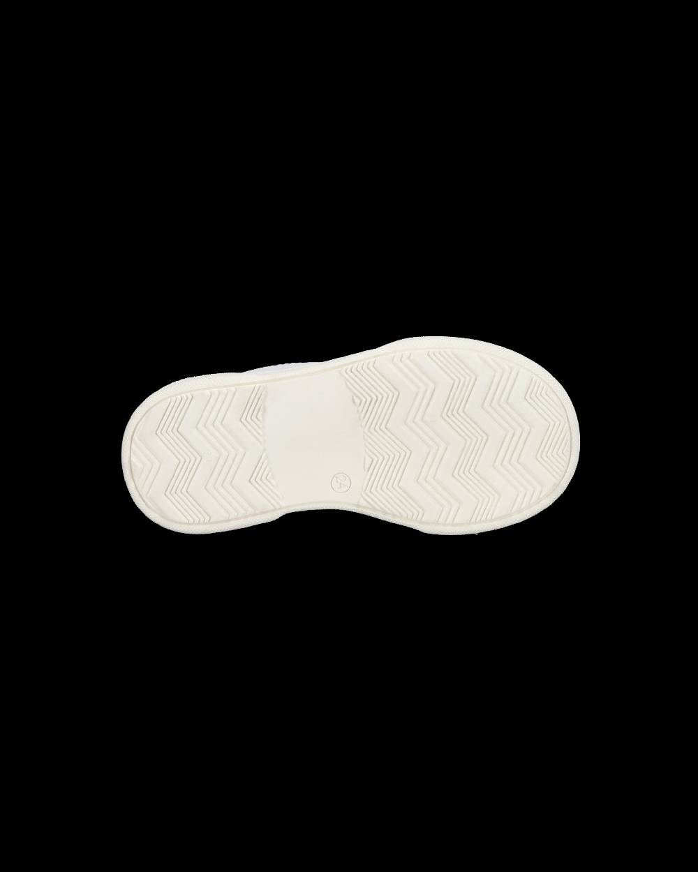 Philippe Model Sneakers basse Temple da Bambino in pelle, Bianco e Blu Sottocosto