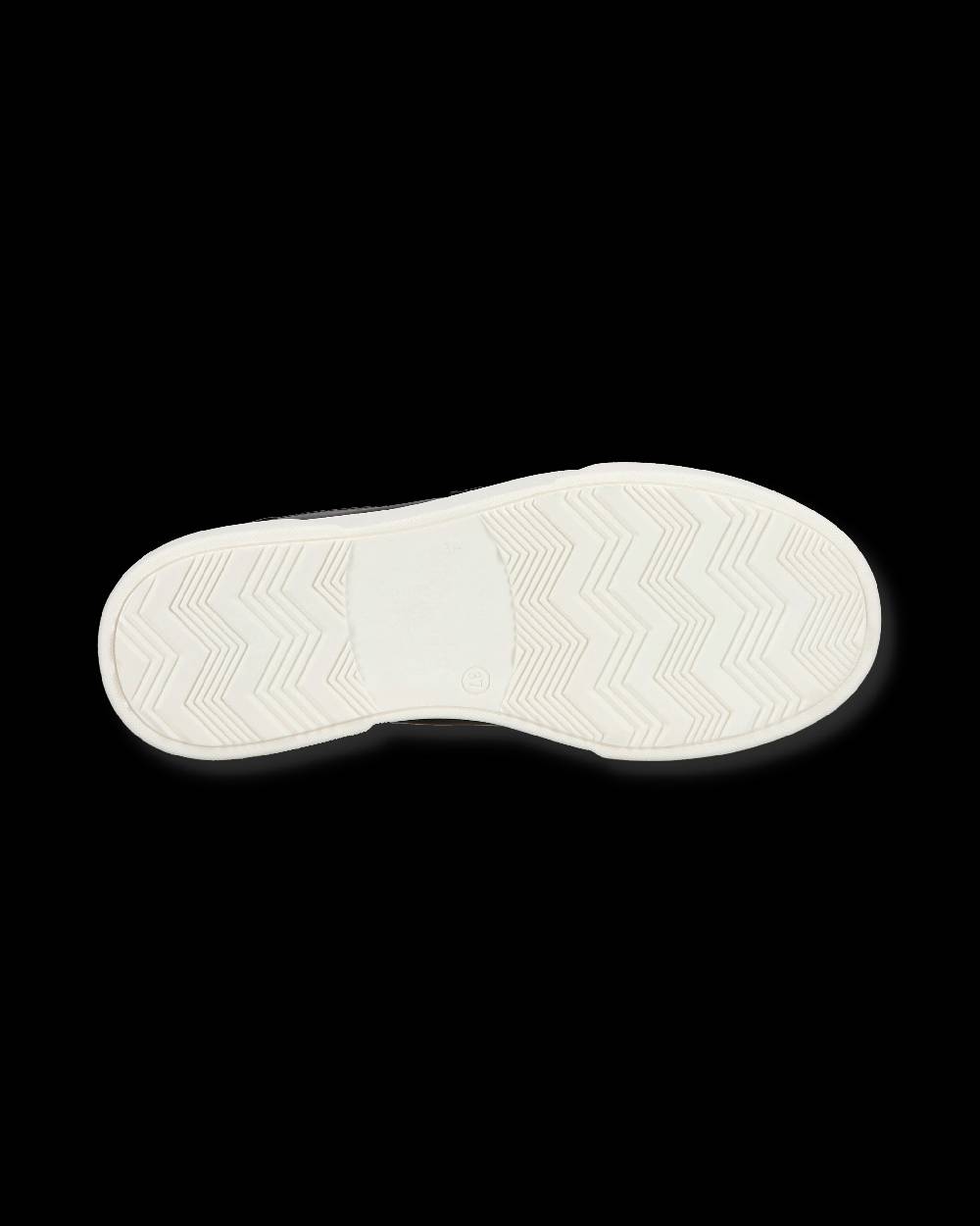 Philippe Model Junior Temple Low-Top Sneakers in Leather, Black White Offerte