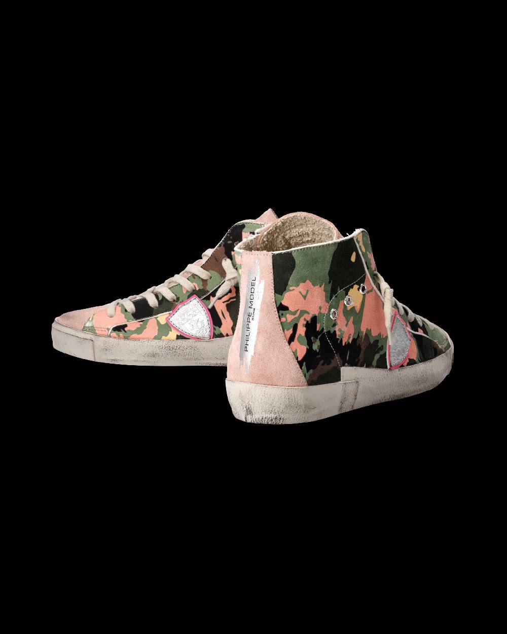 Philippe Model Sneaker Prsx Donna, Verde e Fucsia Vendita Calda