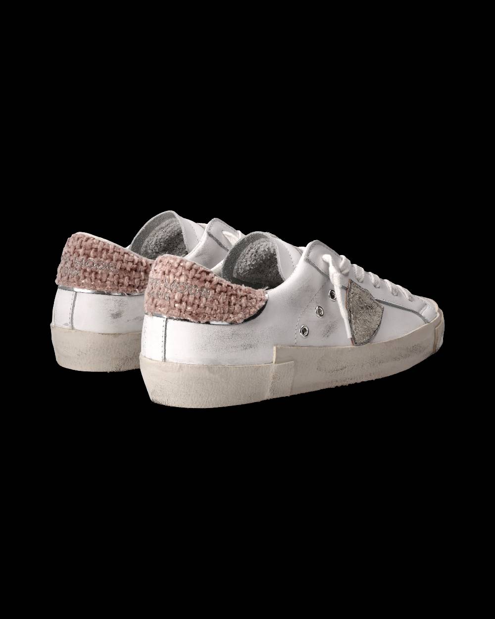 Philippe Model Sneaker Prsx Donna, Bianco e Rosa Vendita Economica