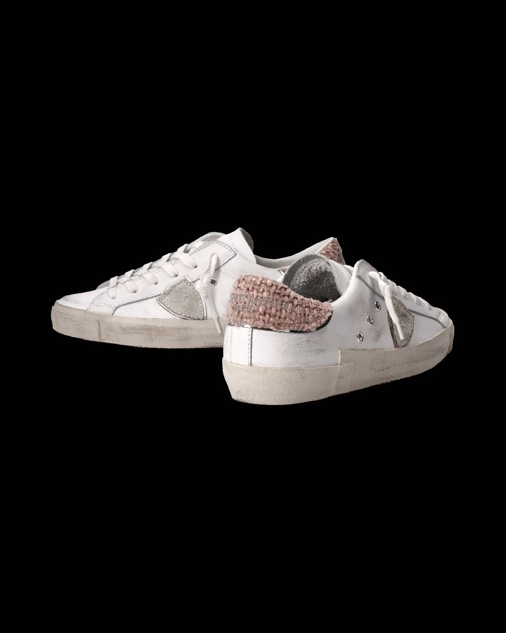 Philippe Model Sneaker Prsx Donna, Bianco e Rosa Vendita Economica