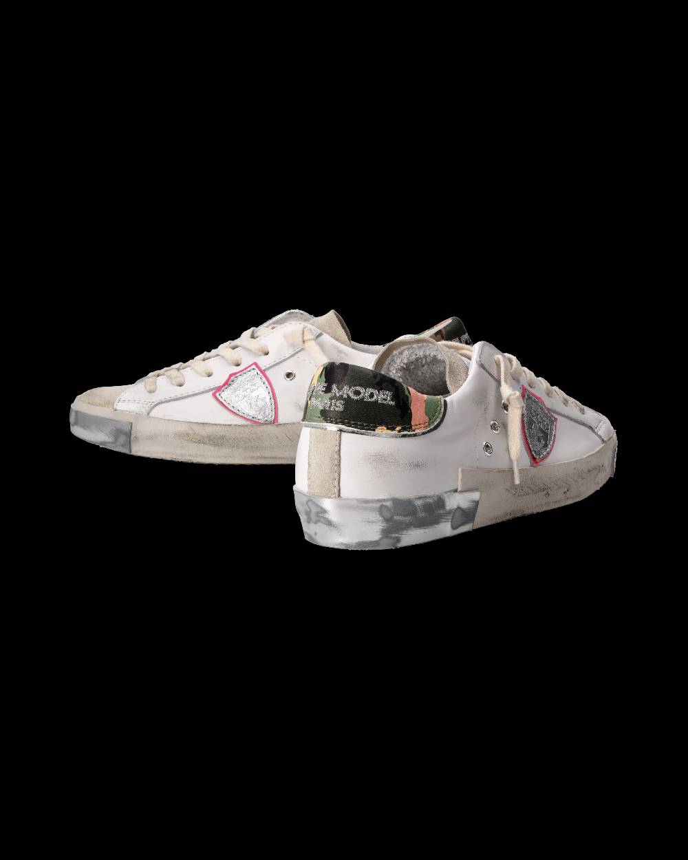 Philippe Model Sneaker Prsx Donna, Bianco e Rosa Saldi Di Fabbrica