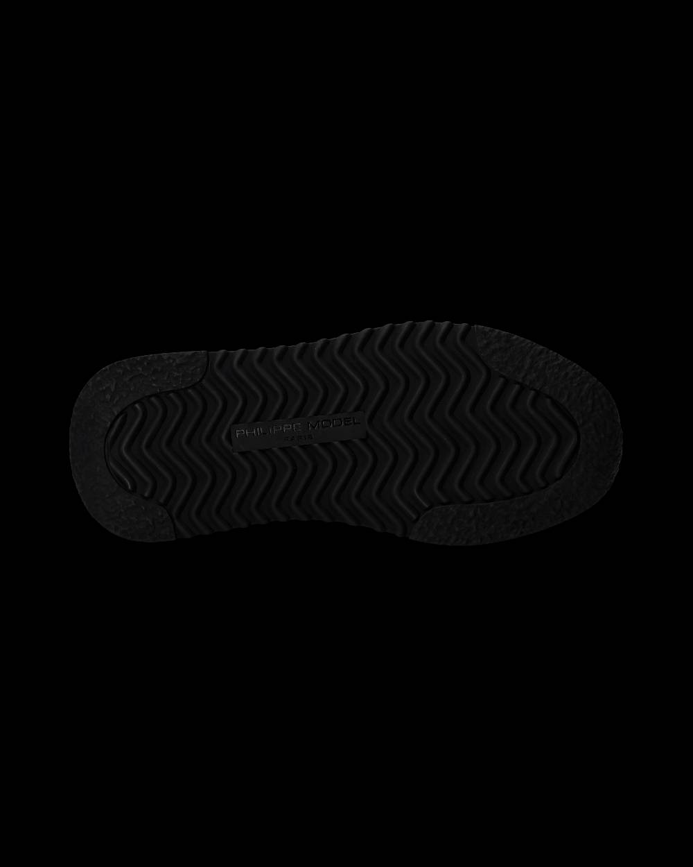 Philippe Model Sneaker Tropez 2.1 Donna, Nero Grigio e Argento Vendite Flash