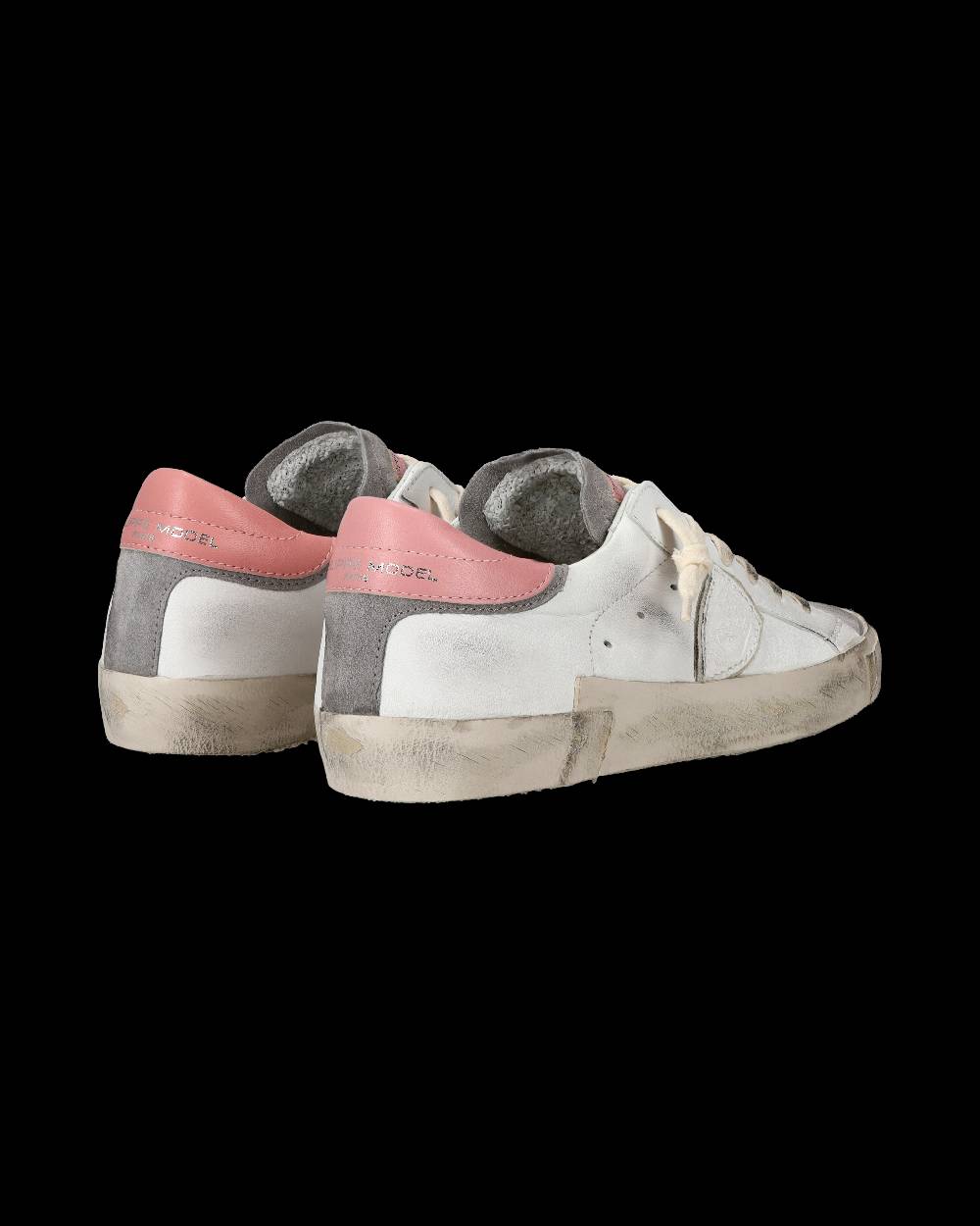 Philippe Model Sneaker casual Prsx da donna in pelle - Antracite e bianco Qualità