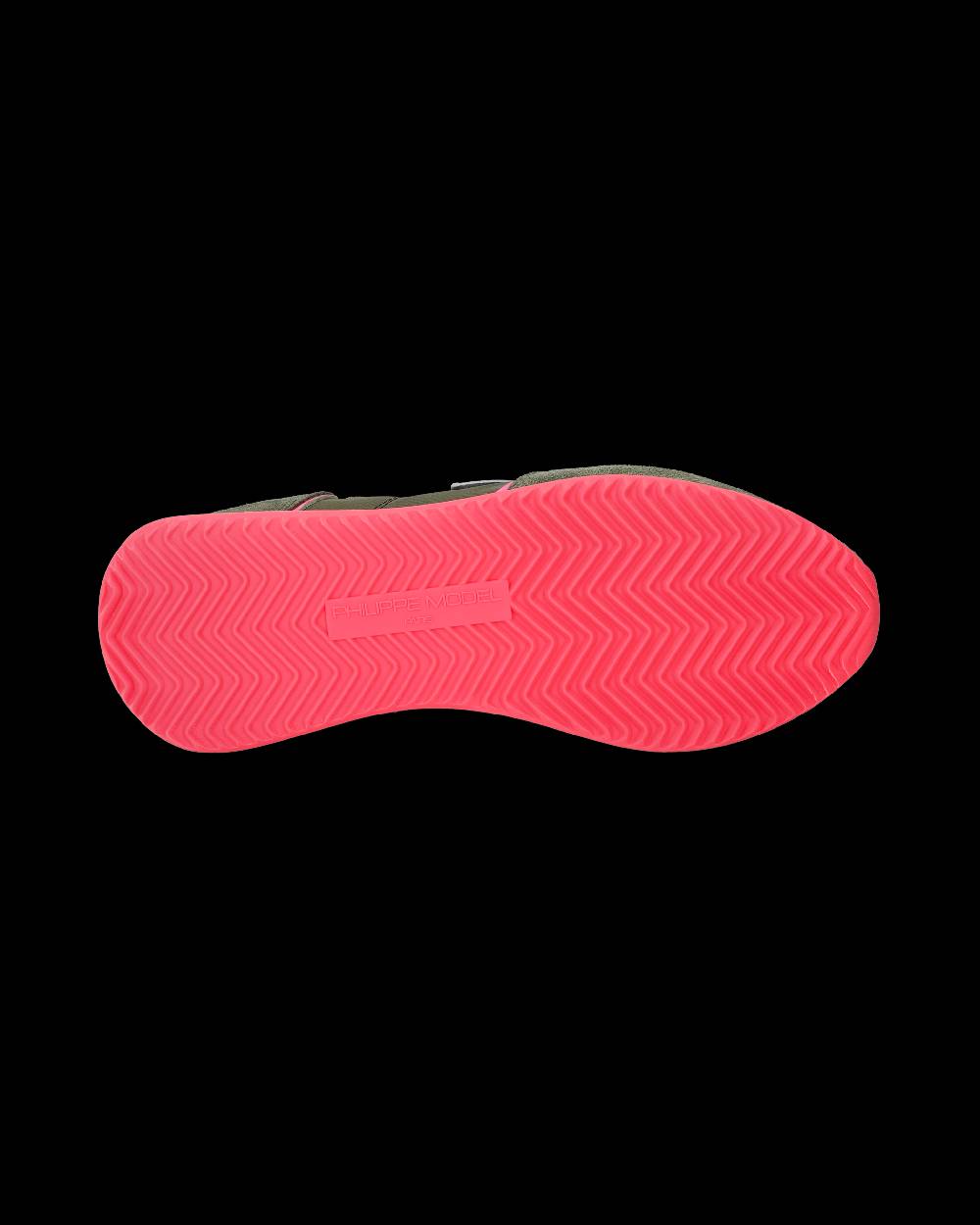Philippe Model Sneaker basse Trpx donna - verde militare e rosa fluo Promozione