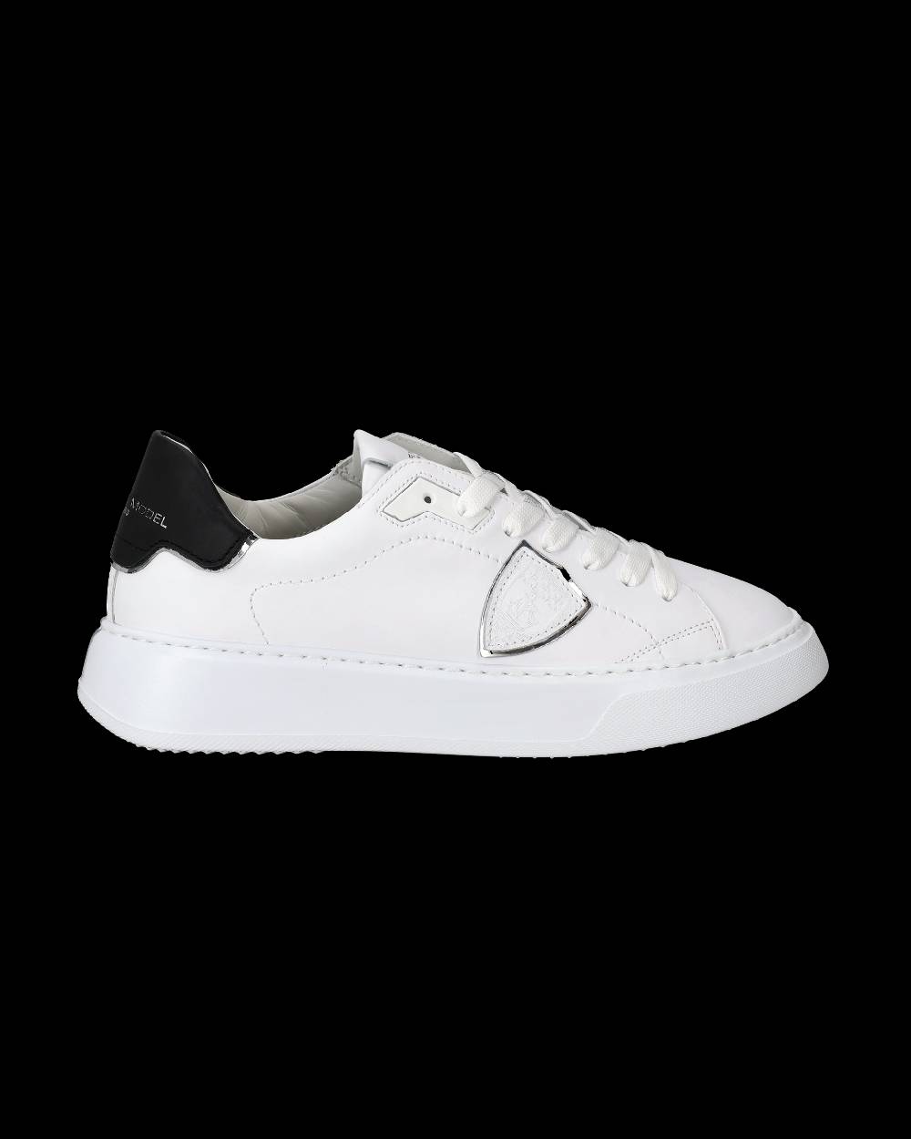 Philippe Model Sneaker bassa Temple donna - bianco e nero Spedizione Gratuita