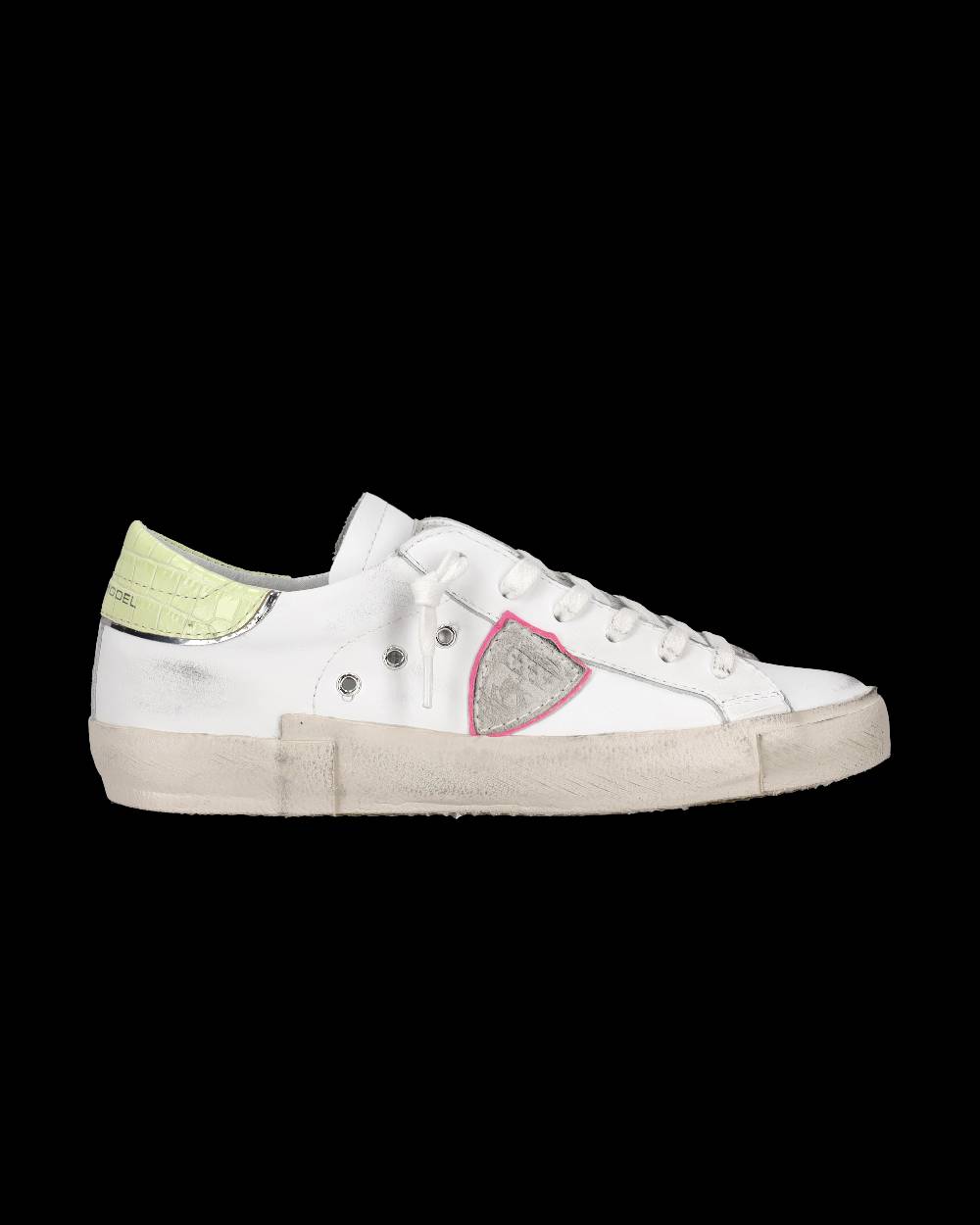 Philippe Model Sneaker bassa PRSX donna - bianco e giallo Pezzi Unici