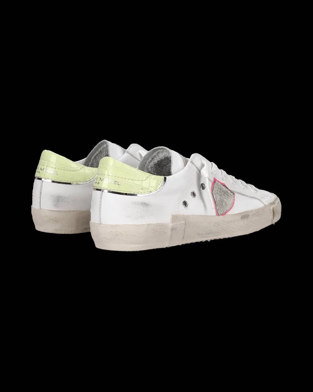 Philippe Model Sneaker bassa PRSX donna - bianco e giallo Pezzi Unici