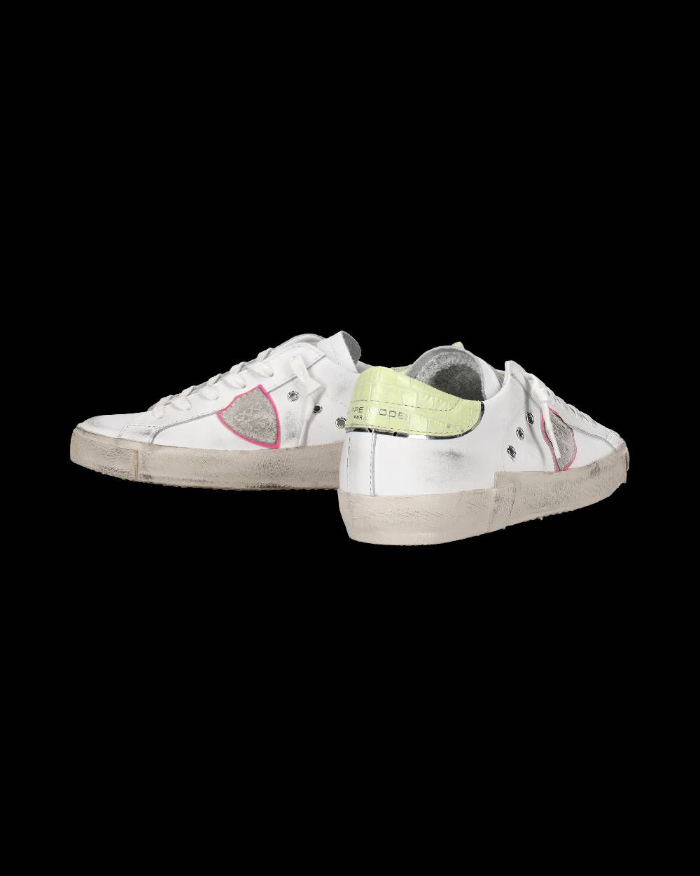 Philippe Model Sneaker bassa PRSX donna - bianco e giallo Pezzi Unici