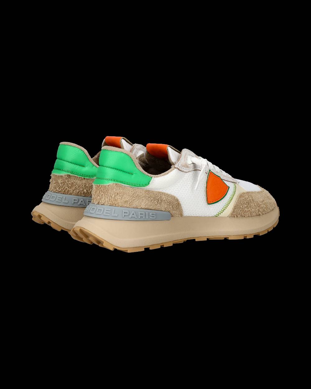 Philippe Model Sneaker bassa Antibes uomo - bianco e sabbia Affare Del Giorno