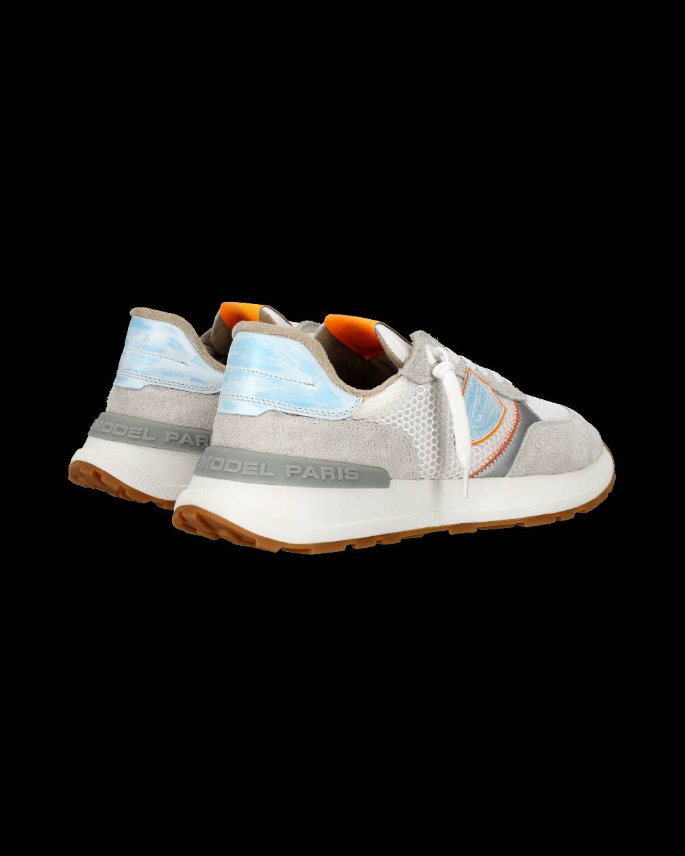 Philippe Model Sneaker bassa Antibes uomo - bianco e azzurro Prezzo Ridotto