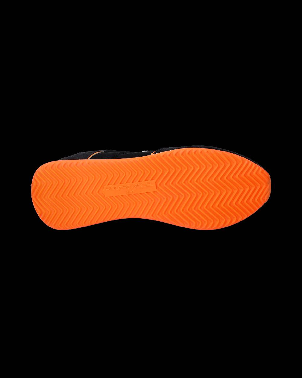 Philippe Model Sneaker basse Trpx uomo - nero e arancio Sottocosto