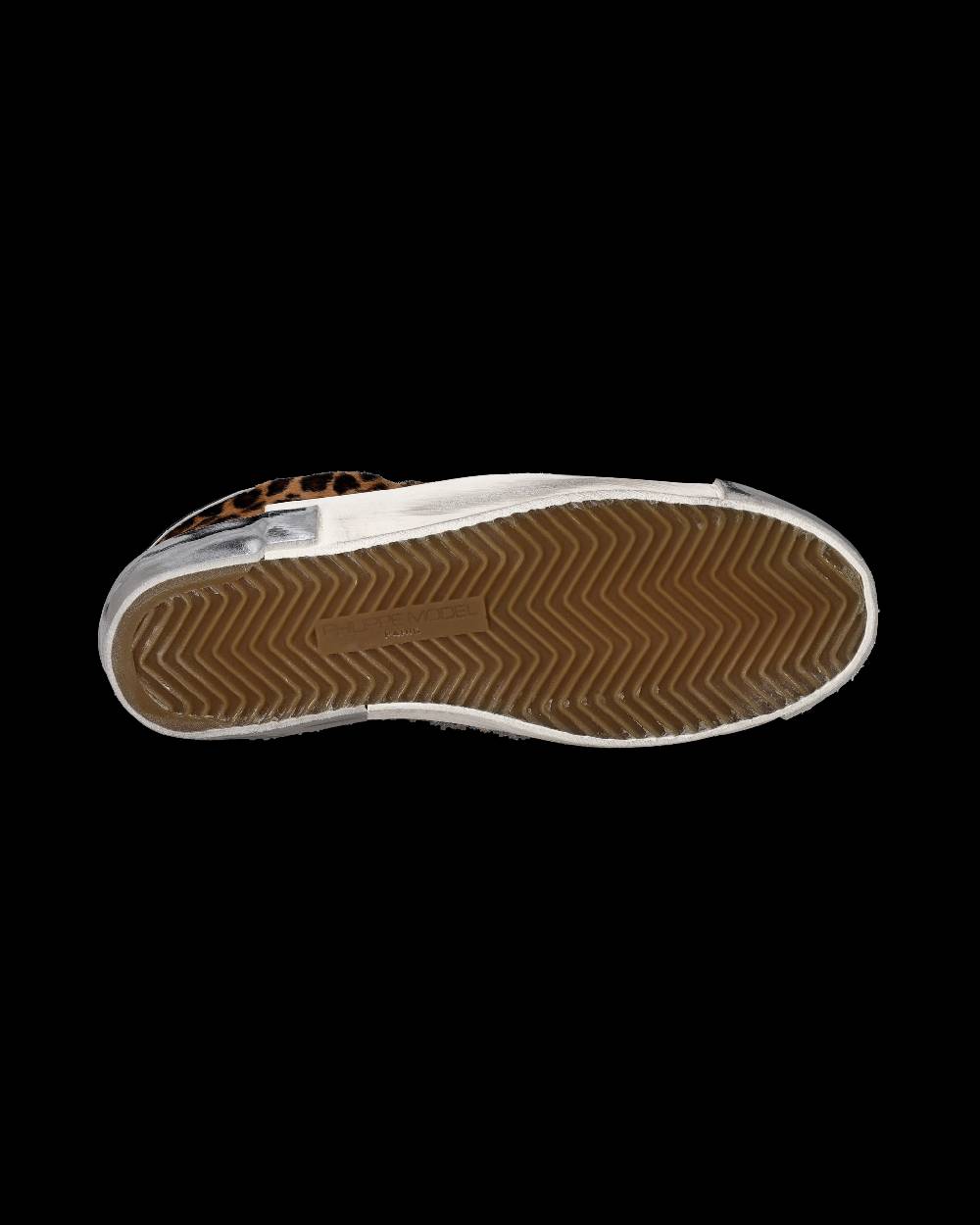 Philippe Model Sneaker basse Paris donna - glitter blu e argento Ultimi tre giorni