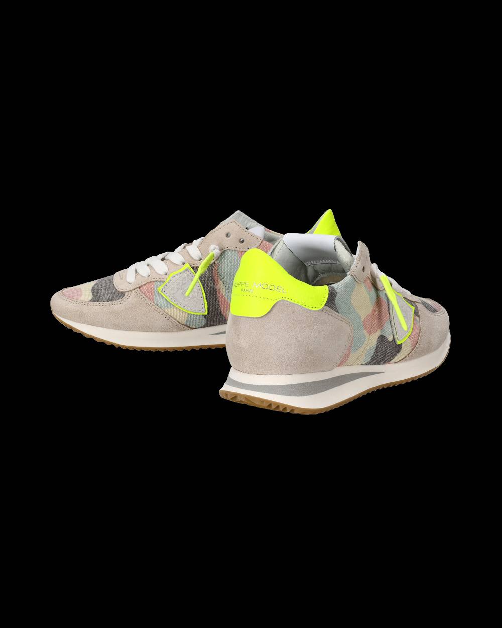 Philippe Model Sneakers Trpx Bianche da Donna in Tessuto Tecnico Outlet