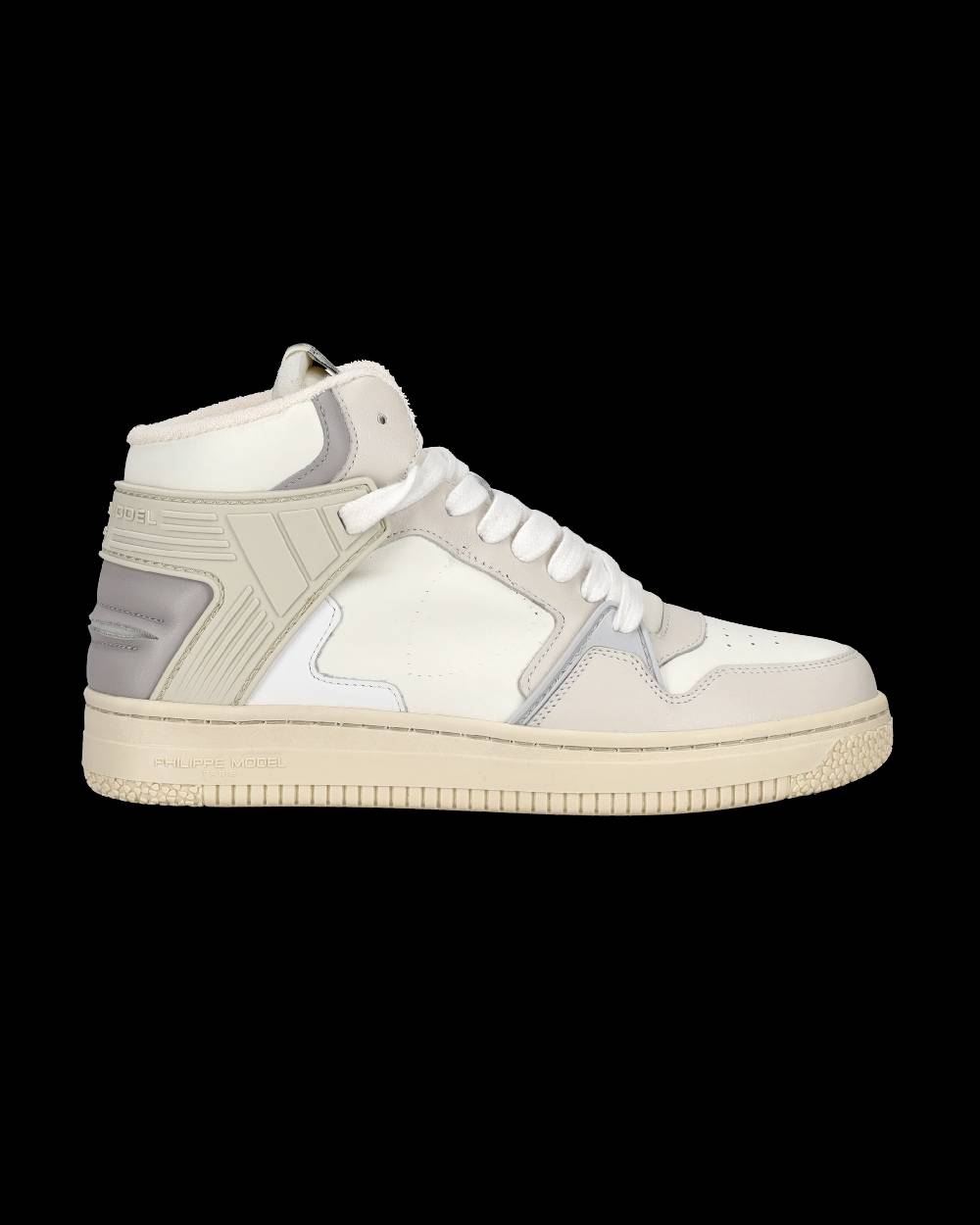 Philippe Model Sneaker mid La Grande donna - burro e grigio I Più Venduti