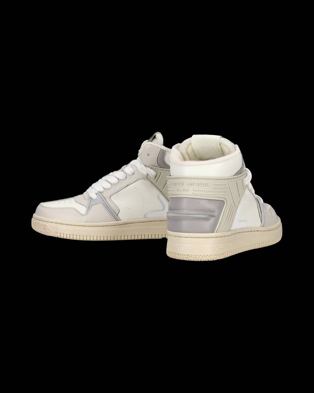 Philippe Model Sneaker mid La Grande donna - burro e grigio I Più Venduti
